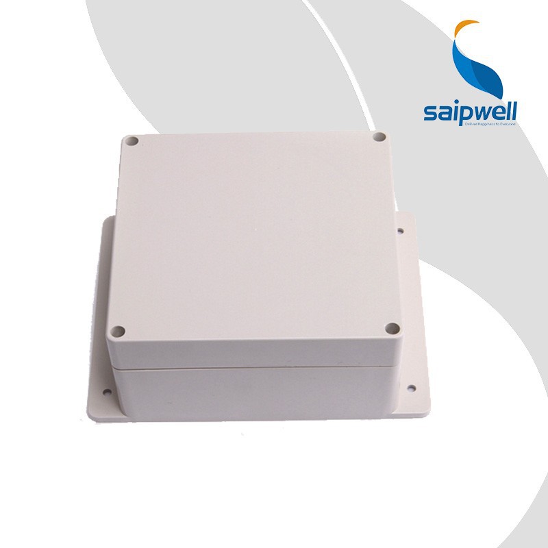 SAIPWELL/SAIP IP66 Electrical Waterproof Plastic Box with flange ,wall mount enclosure