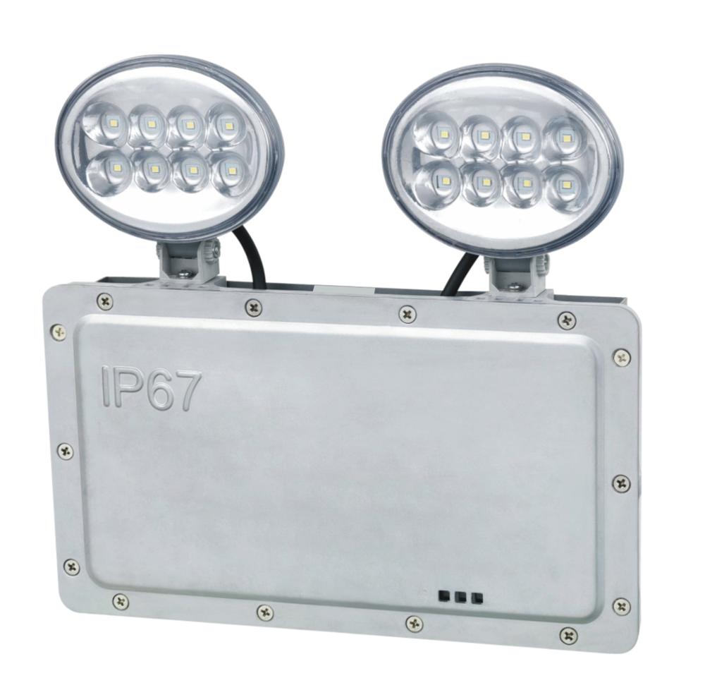 IP67 Waterproof LED Emergency Light,Twin heads LED Emergency Light