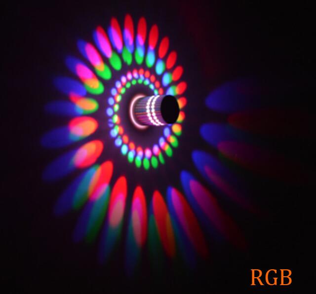 3W led Background ceiling wall lamp colorful Scattered light Hall Porch Walkway Lobby bar decorate Light Fixture