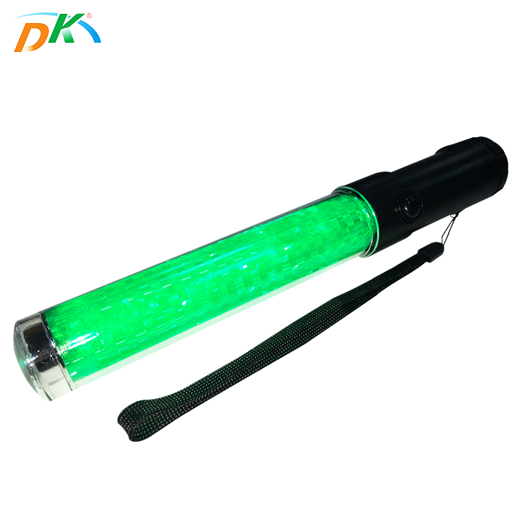 DK LED Supplier Police Traffic Baton Wand LED Flashing Warning Light For Safety