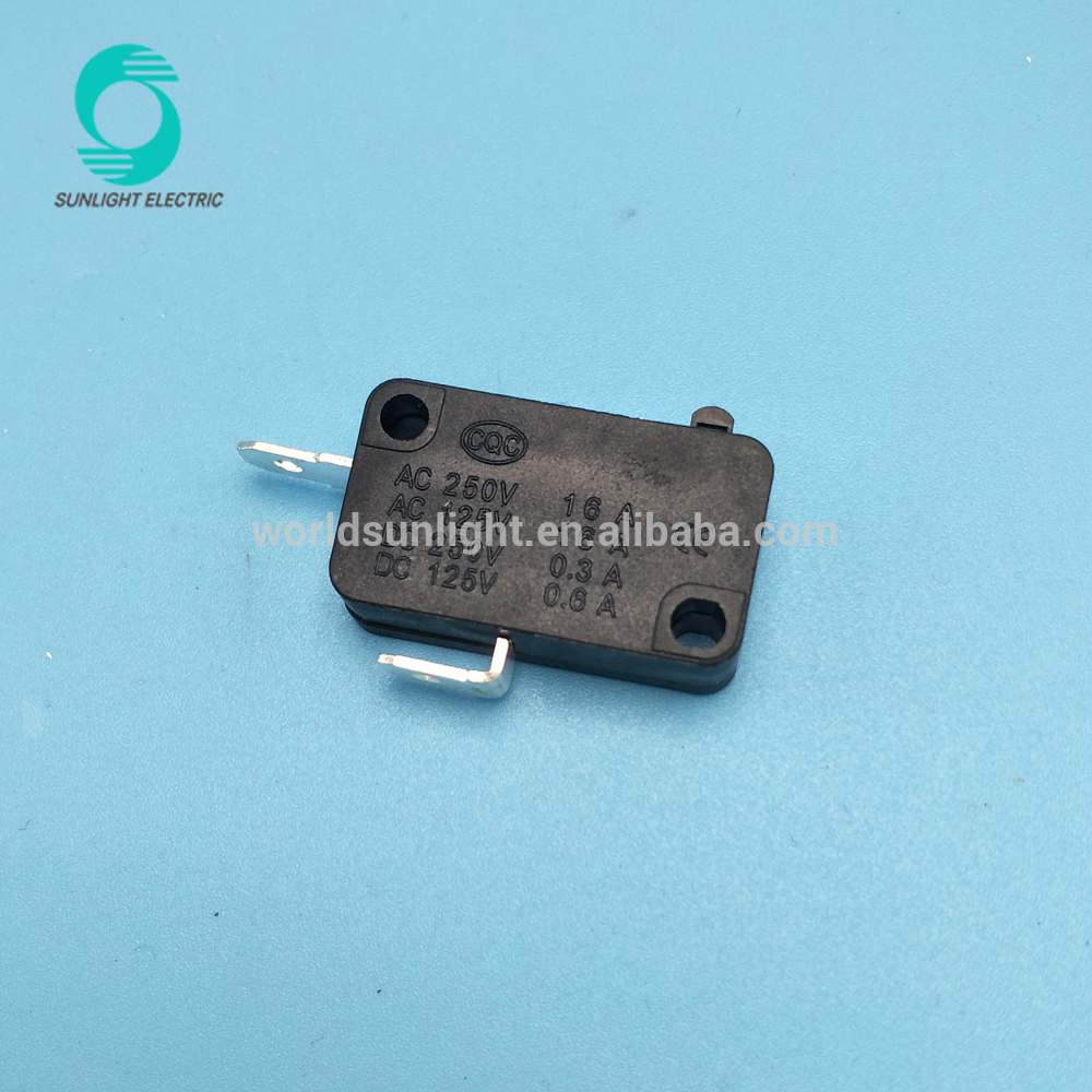 CQC KW7-0B 16A 250VAC 10A 125VAC 2 PIN NC micro switch