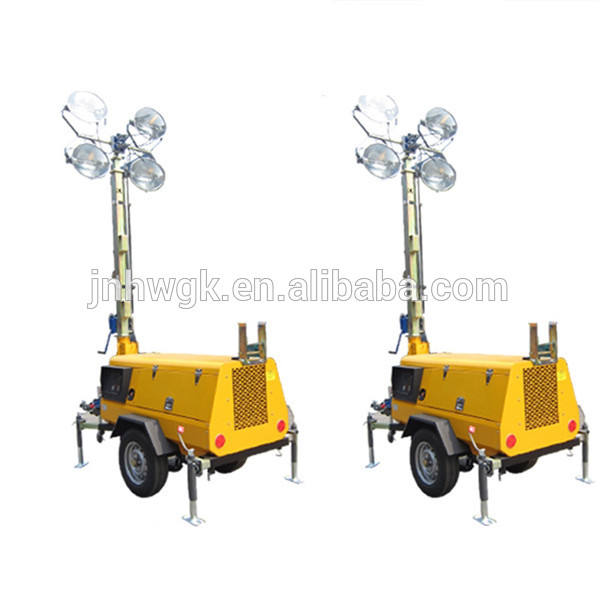 High Mast Telescopic Portable Light Tower