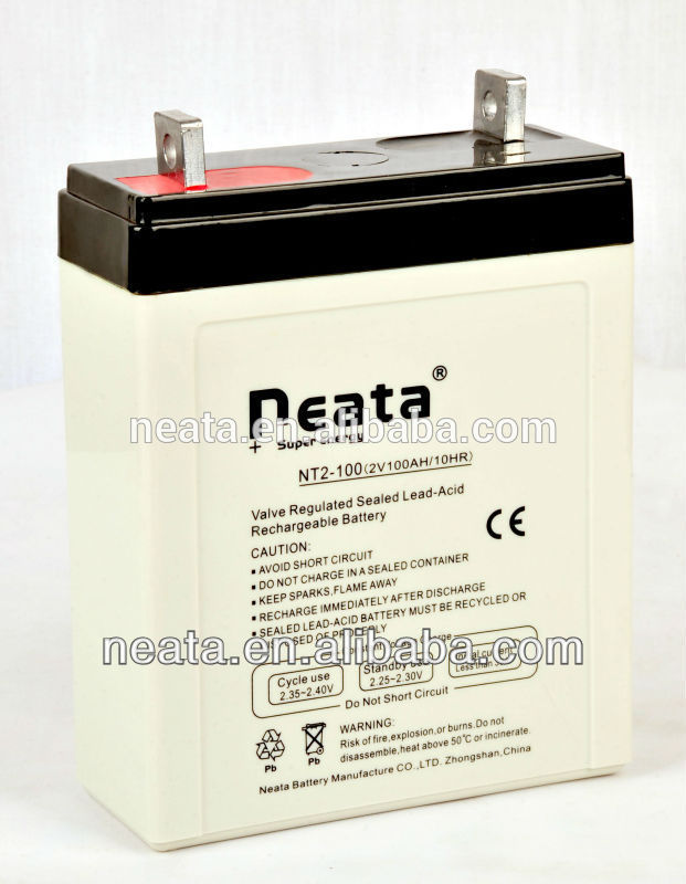 < NATA BATTERY>2v 100ah gel rechargeable cctv use battery 2v 100ah