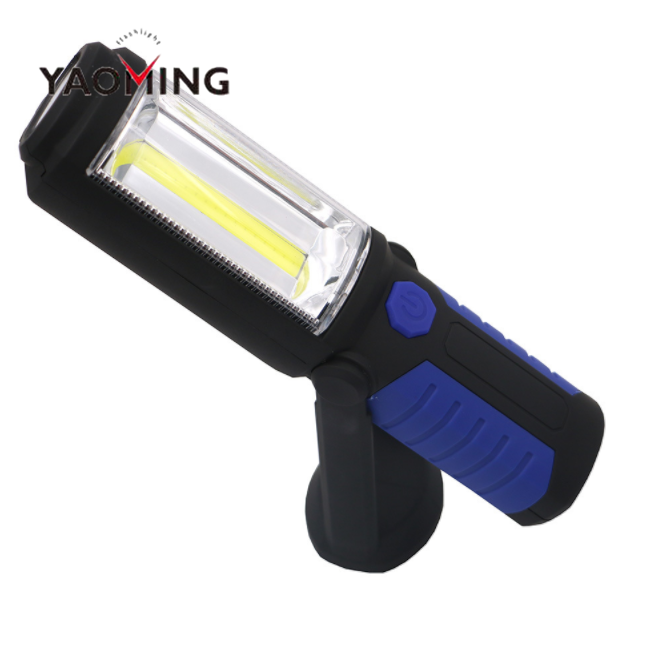 Factory supply multifunctional COB led working flashlight with magnetic