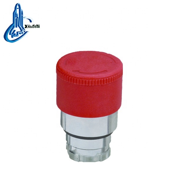 zhejiang series plastic good quality turn to release push button mushromm head switch parts LAY5-BS44