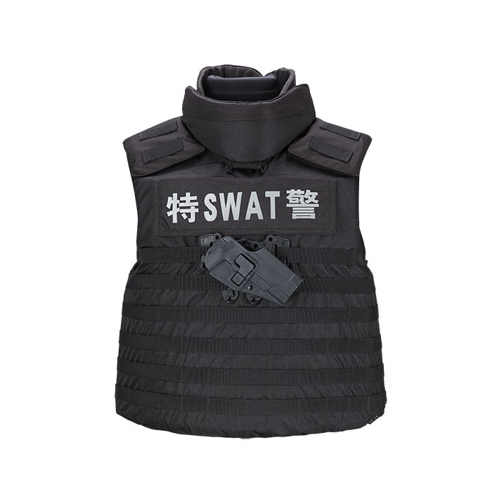 Neck protection Body armor crotch protection NIJ IIIA or III ballistic jactket police and military vest FDY3R-SK-01