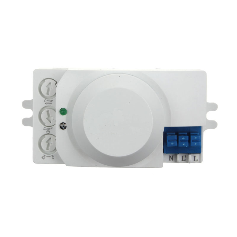 5.8GHz 15m Long Distance Microwave Radar Motion Sensor Light Switch Body Motion HF Detector (PS-RS02)