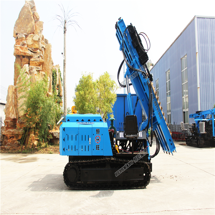 pile rig machine static pile driver price Photovoltaic track pile driver
