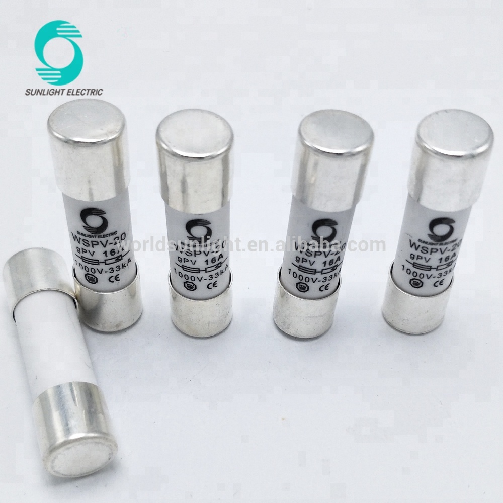 solar PV DC cartridge fuse link