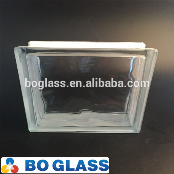 customized hollow glass block clear glass brick price