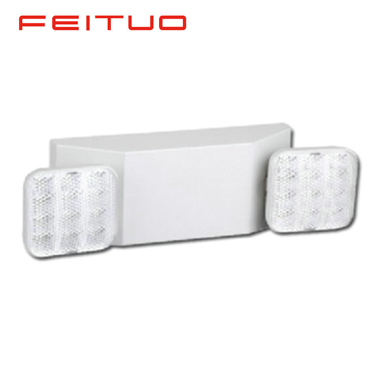 Approved 2.4w remote capability twin head led emergency light