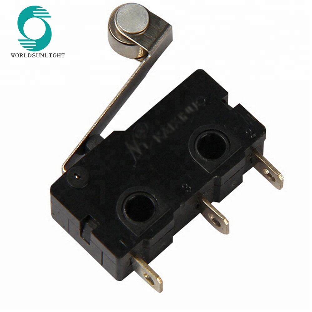 IP40 IP67 S-5GL5S kw spdt metal roller type 5A 125VAC/3A 250VAC 3 pin micro roller switch
