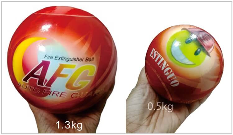 CE approve environmental friendly non toxic automatic dry powder fire extinguisher ball to put out fire