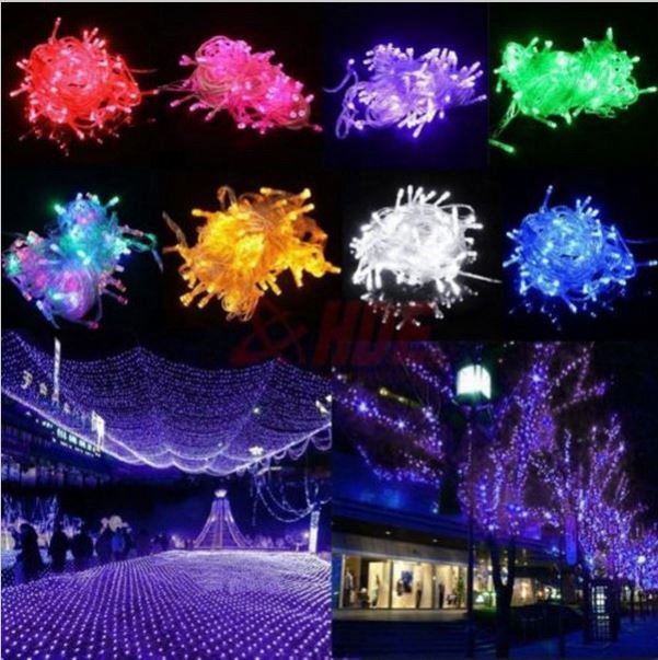 hot sale 10m outdoor holiday decoration mini christmas tree led string light, led light string