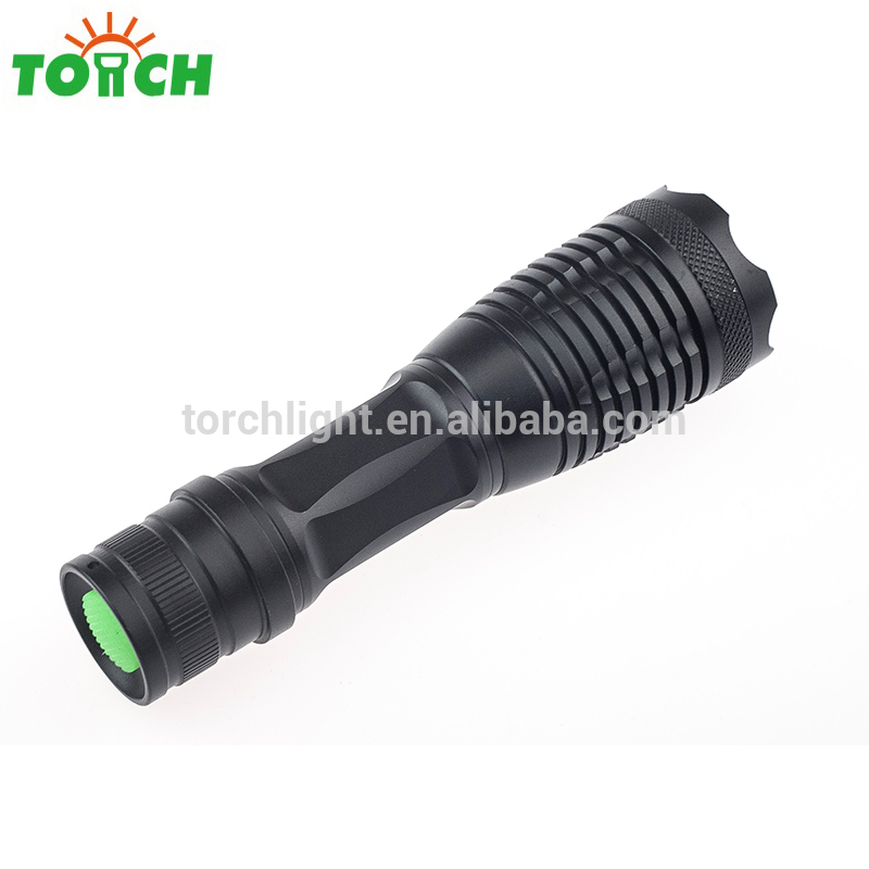 LED Flashlight 2000 lumens XM-L T6 5 Mode LED lanterna Zoomable Tactical Flashlight Torch light 1x18650 led lamp