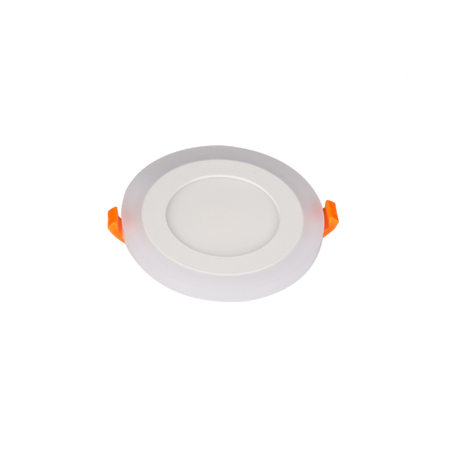 New design doble color ultra slim SMD 6w 9w 24w led panel light