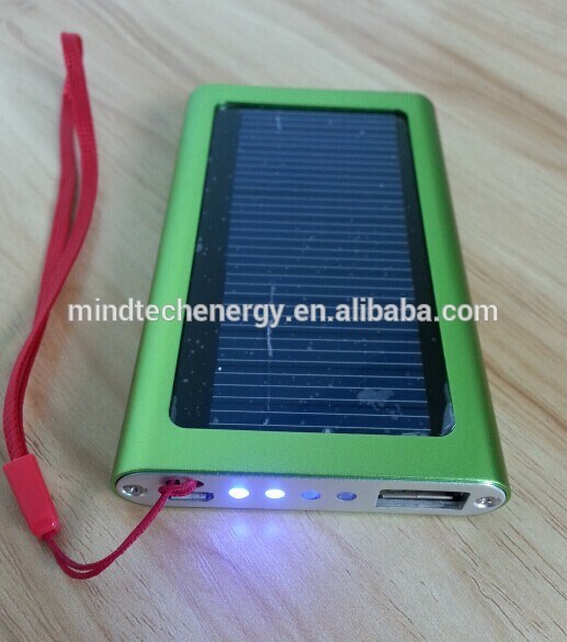 travel mini size USB power bank mobile travel solar charger