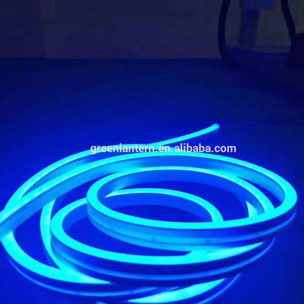 custom Newest style 4*10mm DC12V Flat neon tube light