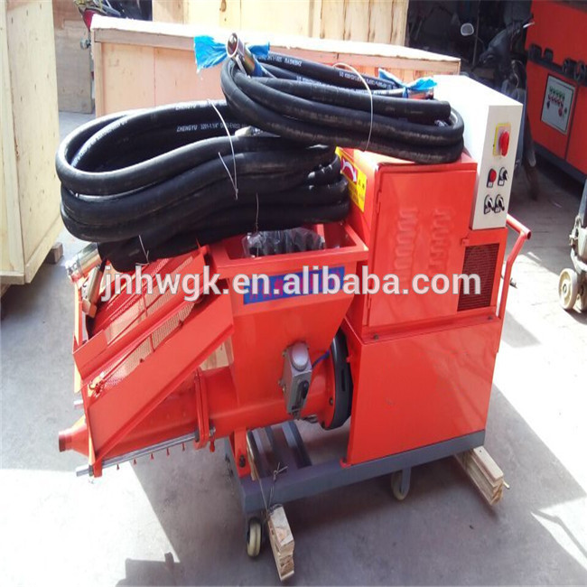 Hengwang supply Cement Mortar Hose Pump Plaster Spray Machine