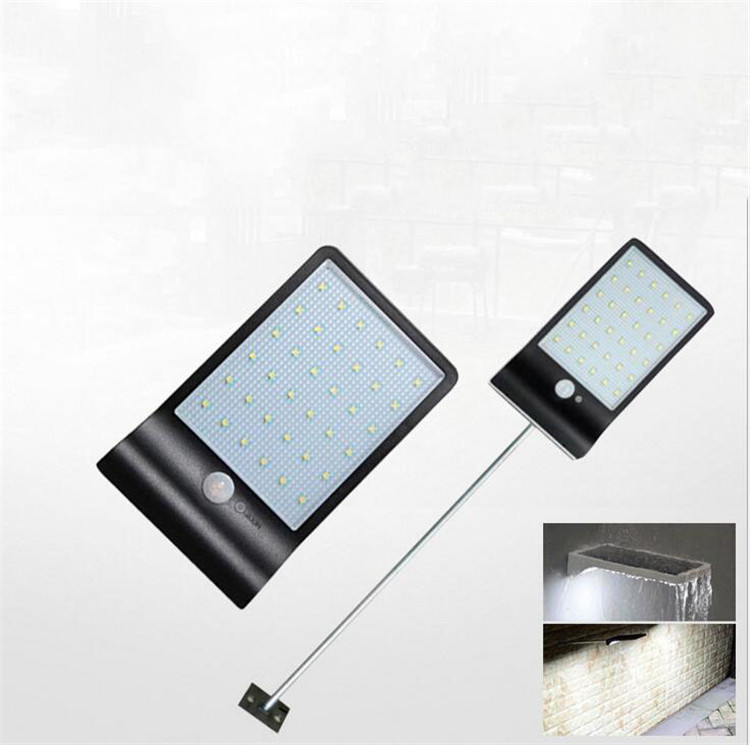 Outdoor Waterproof Lighting 36 LED Solar Wall Light Garden Balcony Light infrared sensor lamp