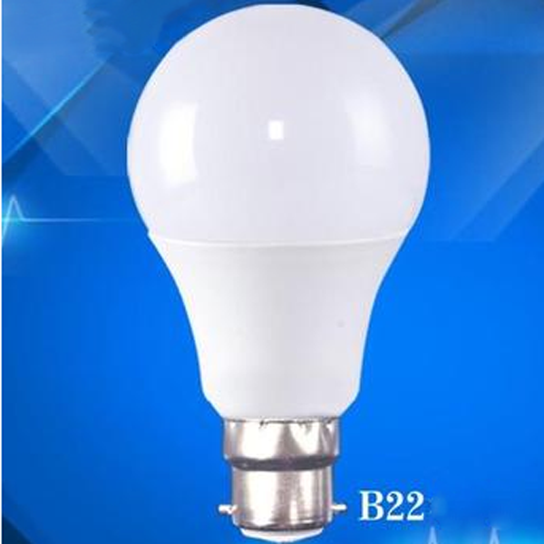 AC100-240V 7w/9w/12w/15w LED light bulb with PC plastic body and E27 lamp holder