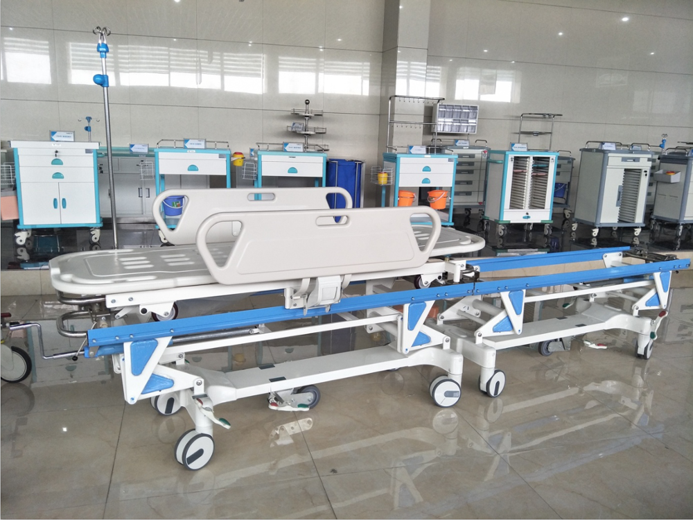 Hospital use medical connecting transport patient stretcher