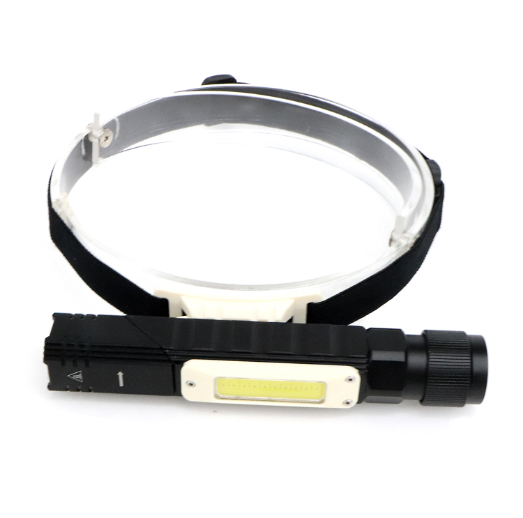 Custom Logo Rotate 360 Degrees Multi-function Super Bright Magnetic Rechargeable Portable LED Torch Flashlight