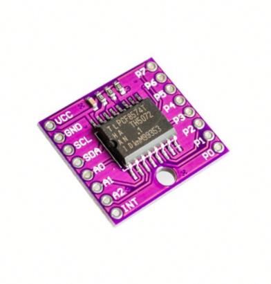 MCU-8574 PCF8574T I2C bus 8 bit remote I/O expansion module high current On Stock