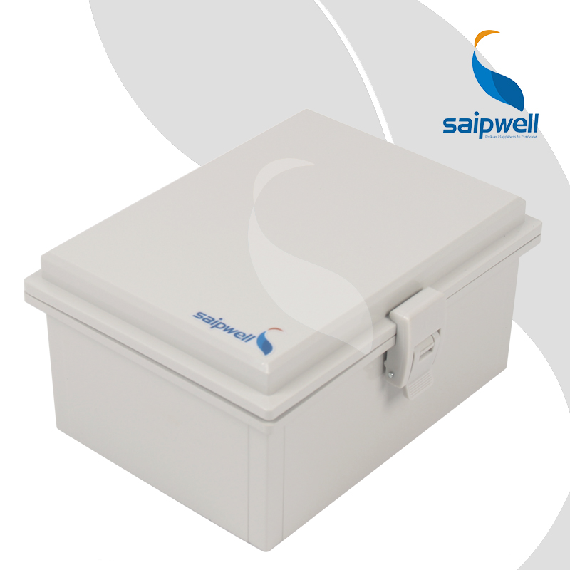 SAIPWELL 100*200*70MM WITH MIDDLE DOOR PC WATERPROOF IP66 PLASTIC BOX
