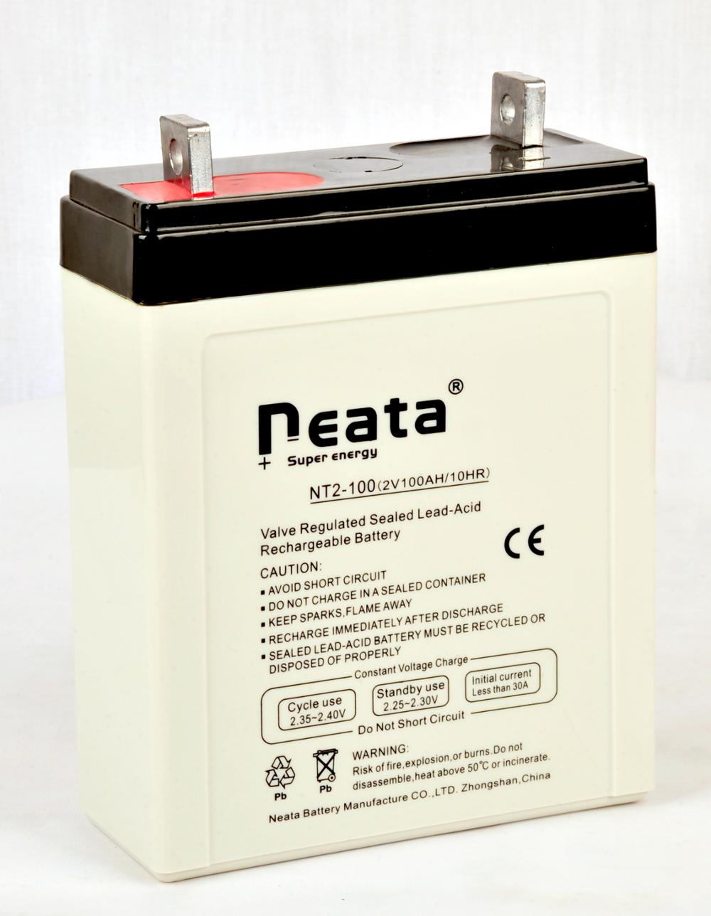 AGM/VRLA/SMF/SLA lead acid battery (2V100Ah)