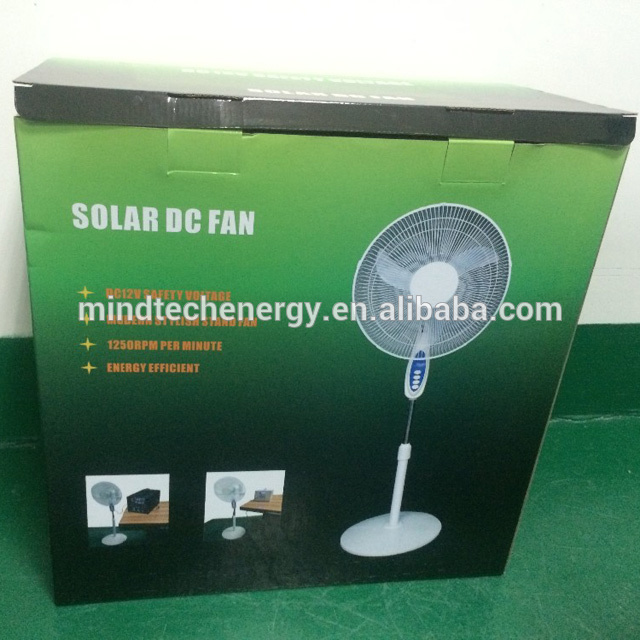 40w clock solar system with 6 pcs led lamps DC fan DC TV