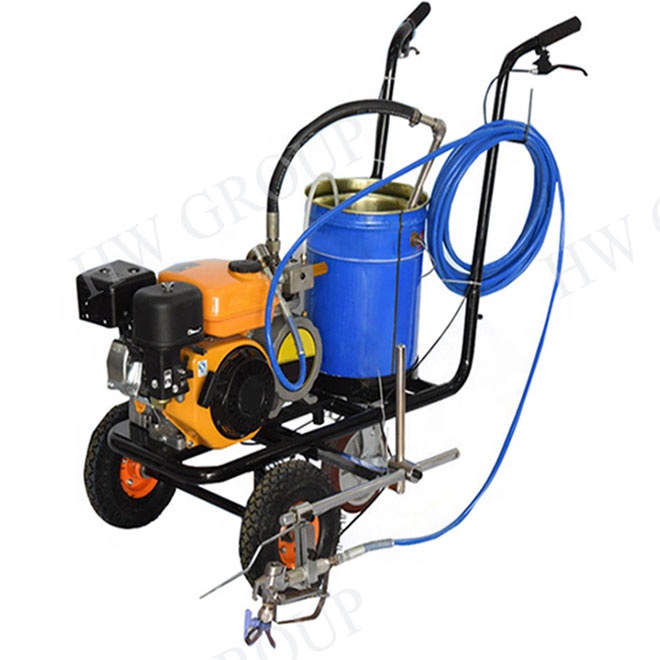 Primer spray paint road marking machine price cold paints