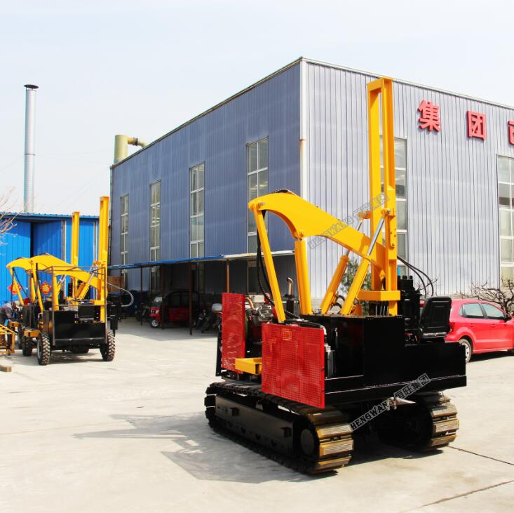 crawler Diesel pile driver