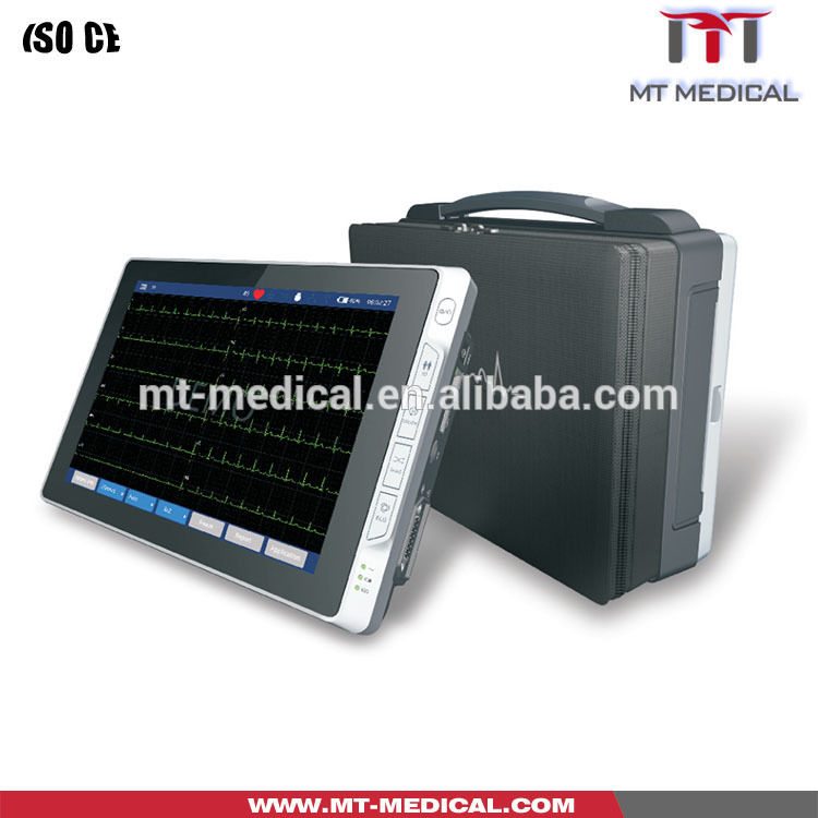 6 Channel Built In Scanning Gun Handheld Digital System ECG Machine With WiFi