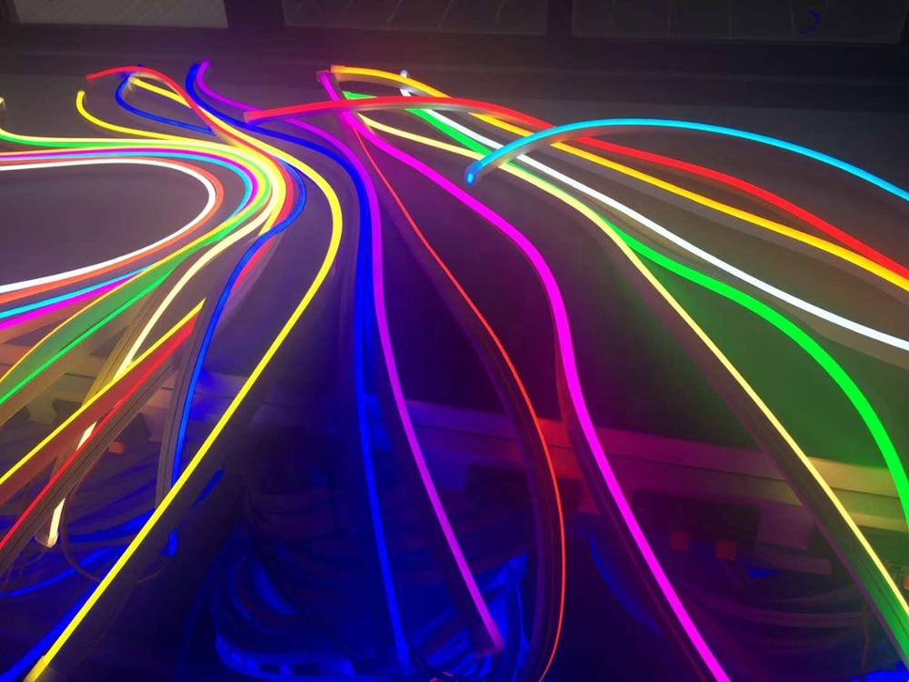 Decorative Waterproof LED Neon Flex Strip Light Slim 12V RGB