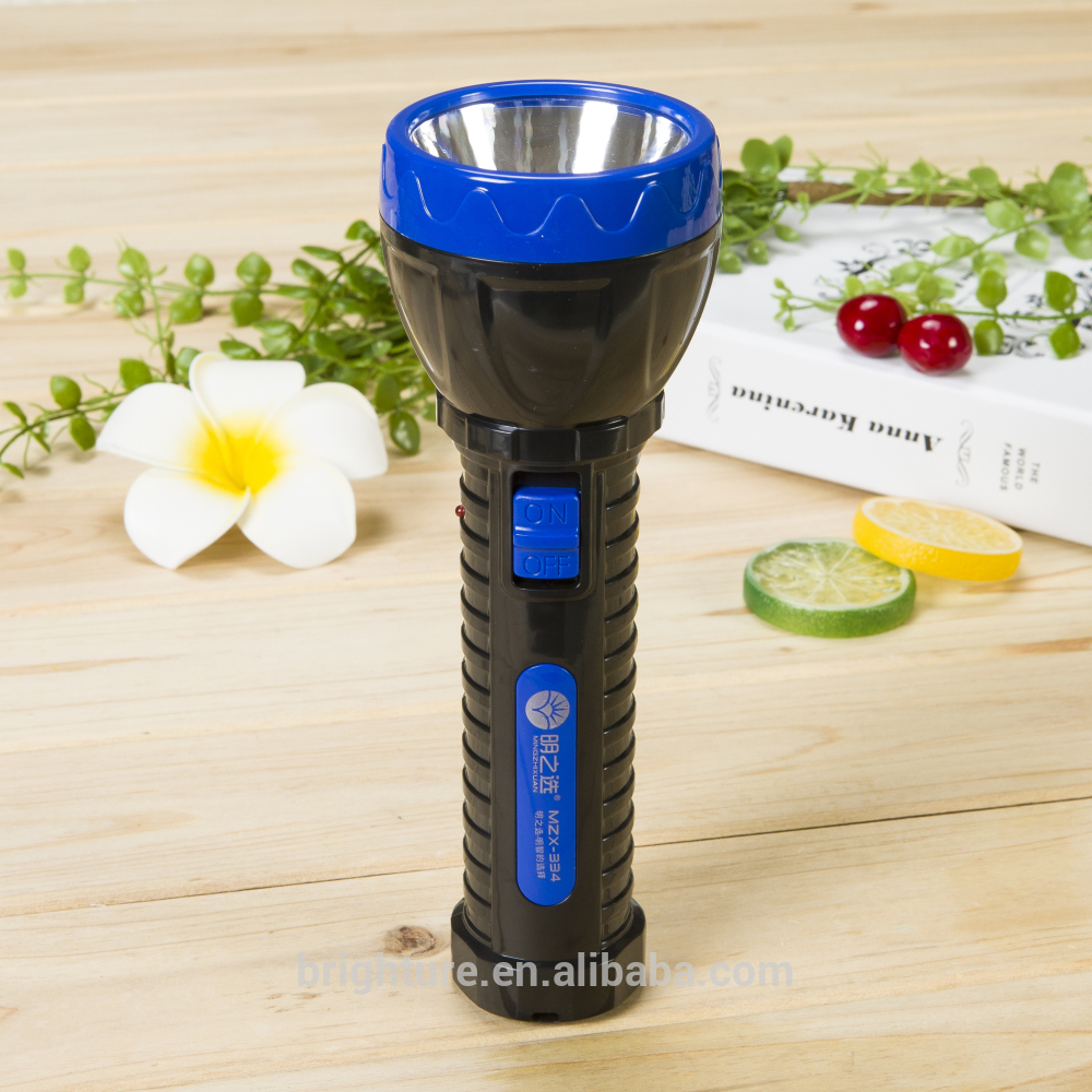 Indonesia Philippines Market 700mAh High Power Light Rechargeable LED Torch with Good Quality Reflector