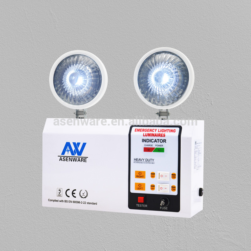 Battery Powered Twin-spot Led Emergency Light