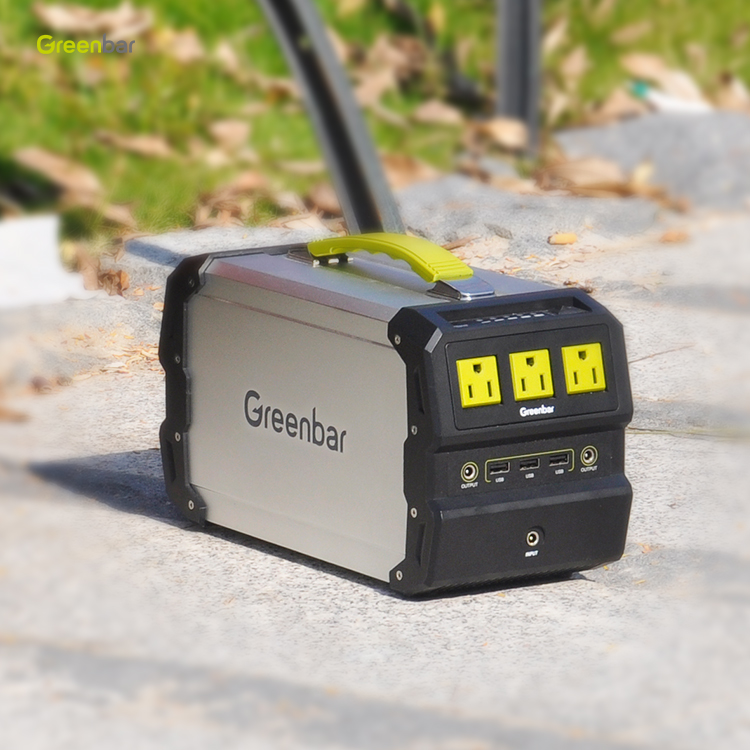 Supply Lithium polymer battery portable power generator mobile power station with solar charging port