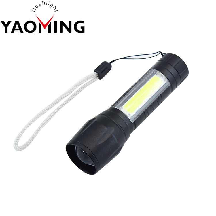 Outdoor White Bright Portable Travel Pocket COB Mini LED Torch