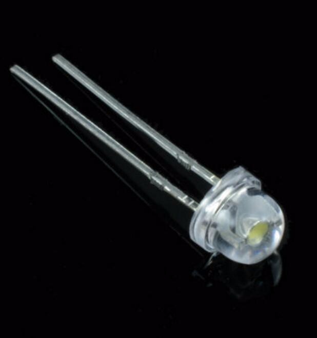 high power 0.25w 0.5w white led 5mm straw hat (CE&RoHS)