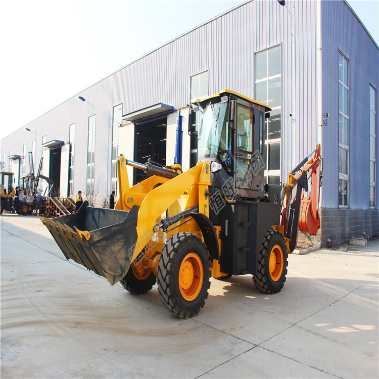 Wheel Loader Moving Type and New Condition Mini excavator Backhoe Loader