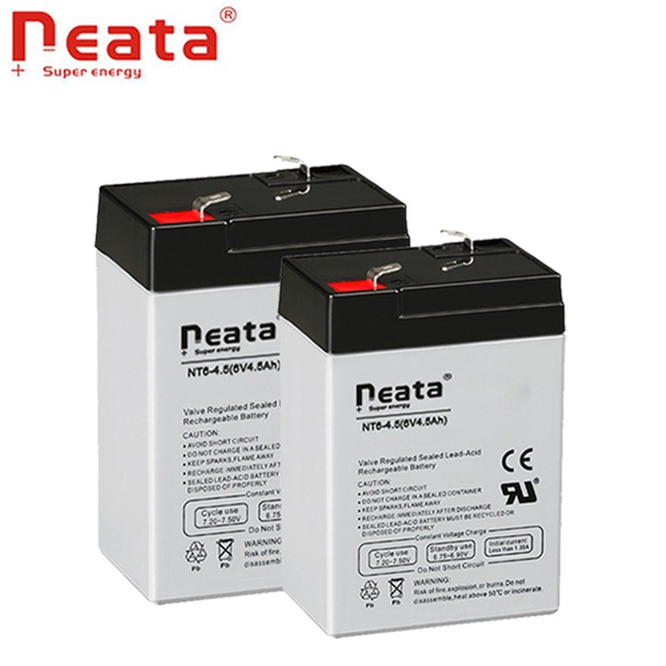 Neata low price solar backup GEL battery 6v 4.5ah battery manufacturer