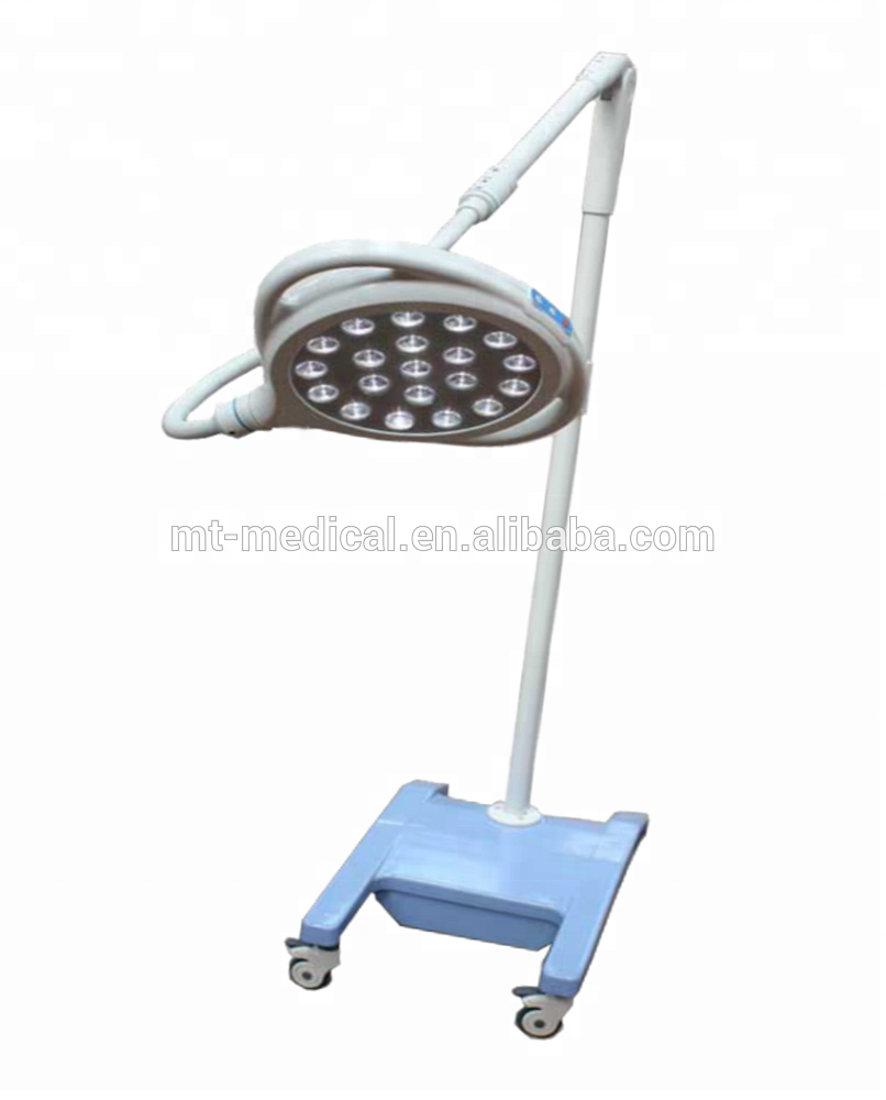 Mobile LED operating lamp/vet examination light