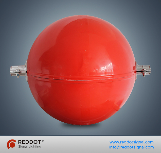 Power Line Aircraft Marker Ball for overhead power line