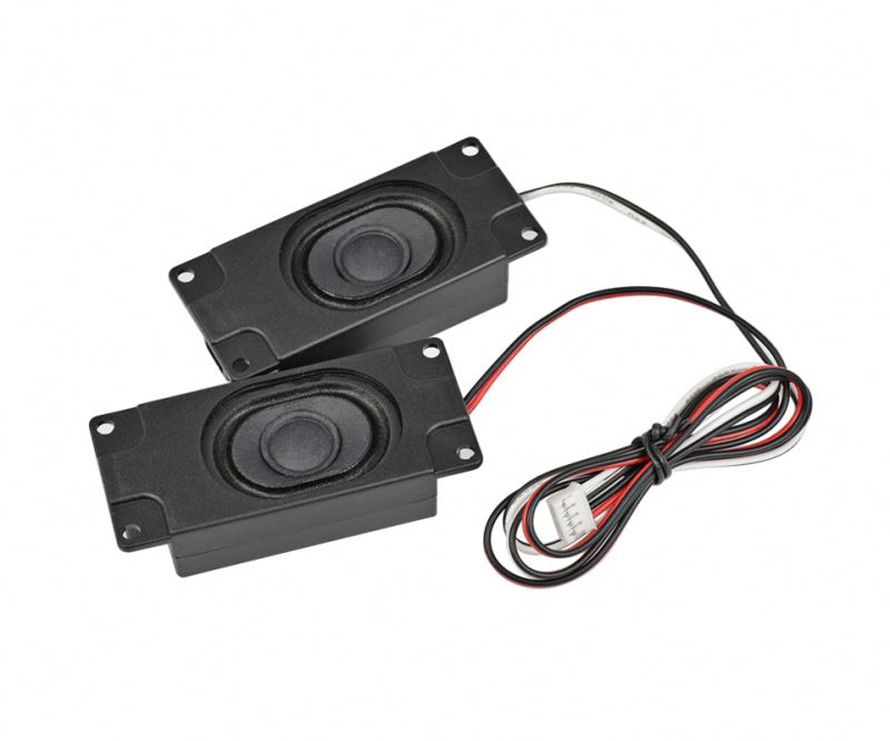 2Pcs Audio Portable Speakers 3070 4Ohm 3W Computer Speaker Advertising LCD TV Speakers Loudspeaker Rectangle Speaker