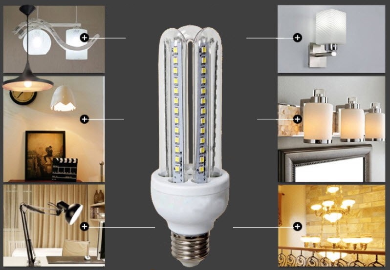 9 W Led Bulbs E27 Led Bulbs Led Corn Light 1100 Lumen Led