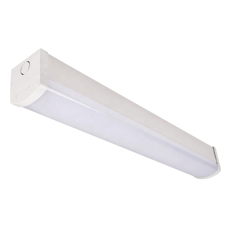 Connectable Batten Fixtures, 20W 40W Watt Changeable Batten Light Fitting, CCT Adjustable LED Emergency Batten