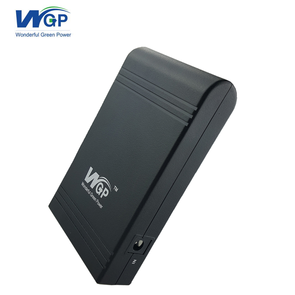 2018 portable mini ups power bank 5V 12V 1A backup battery 4400mAh ups powerbank for mobile and router