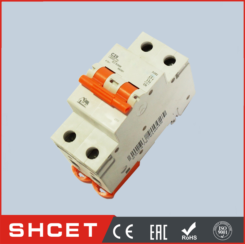 NEW E90 old type mini circuit breaker 63 amp mcb to PERU