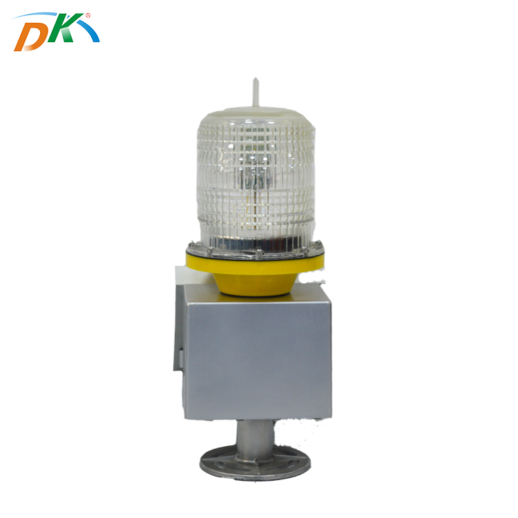 Solar Power LED warning light/tower aviation lighting